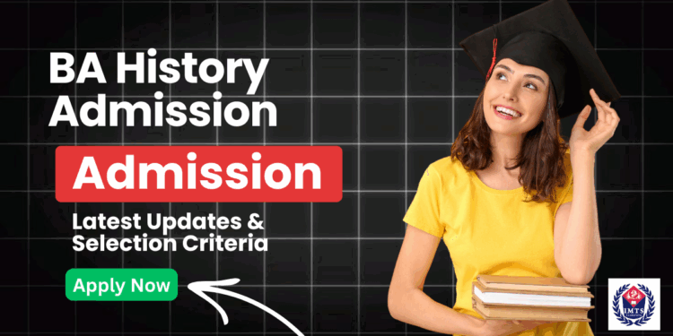 BA History Admission 2025-26