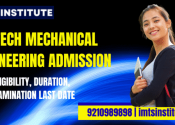 BTech Mechanical Engineering Admission