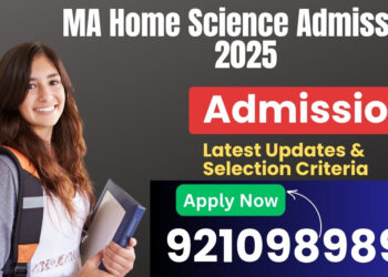 MA Home Science Admission 2025